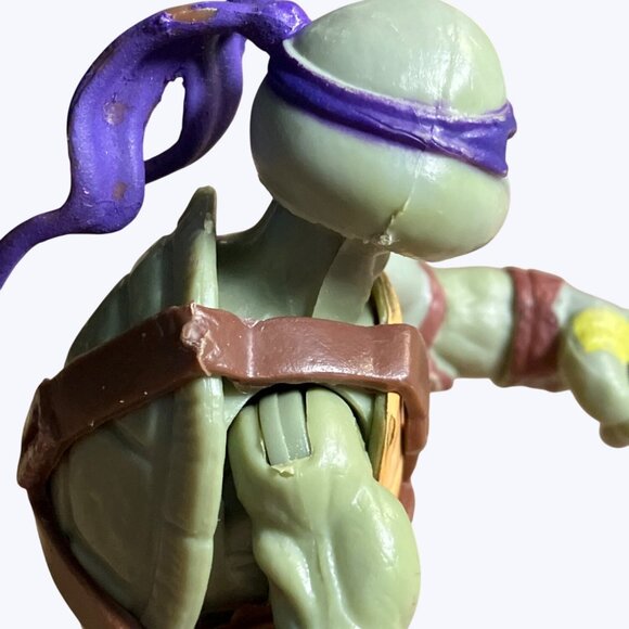 Viacom 2012 TMNT Donatello Action Figure 5" Green With Brown and Yellow Details - Picture 10 of 14